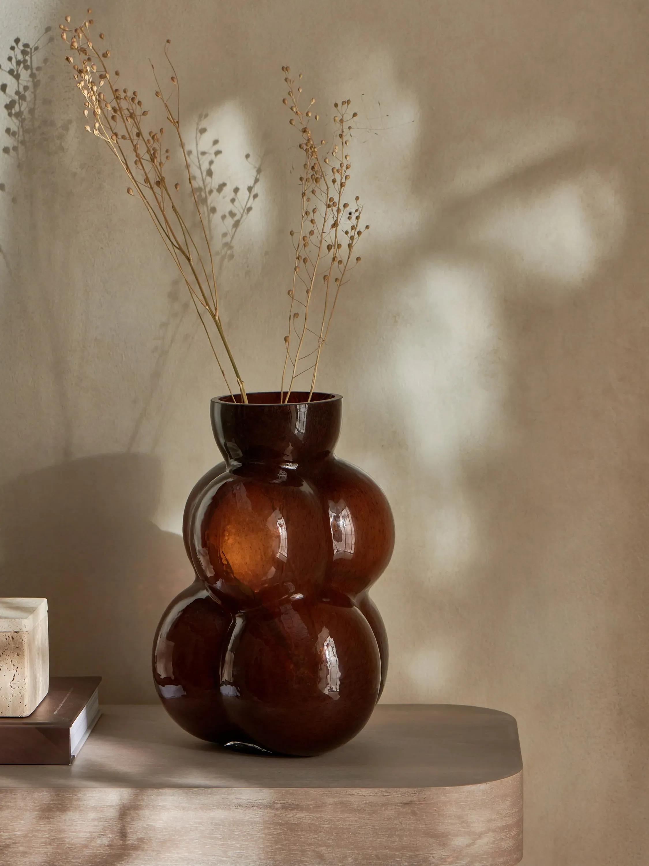 Bobble Vase - Brown image