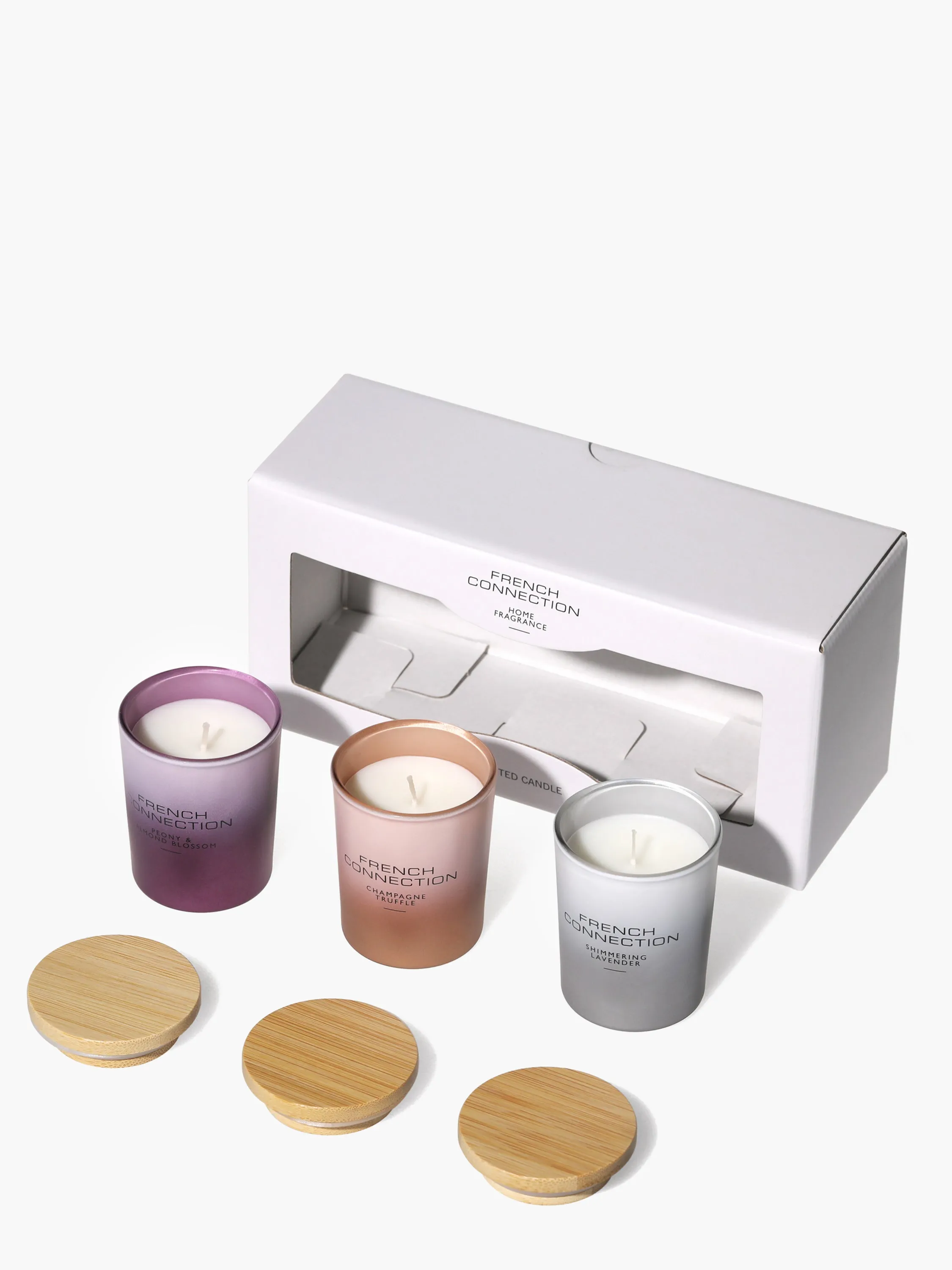 Couture Ombre Set of 3 Scented Candles - Multi-Colour product