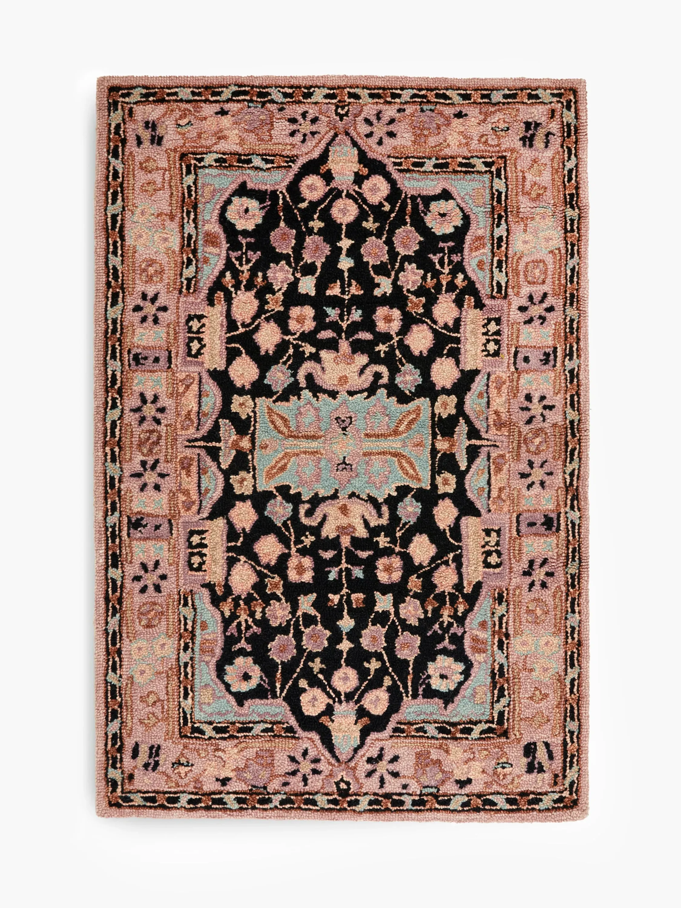 Freya Rug - Pink, Wool image