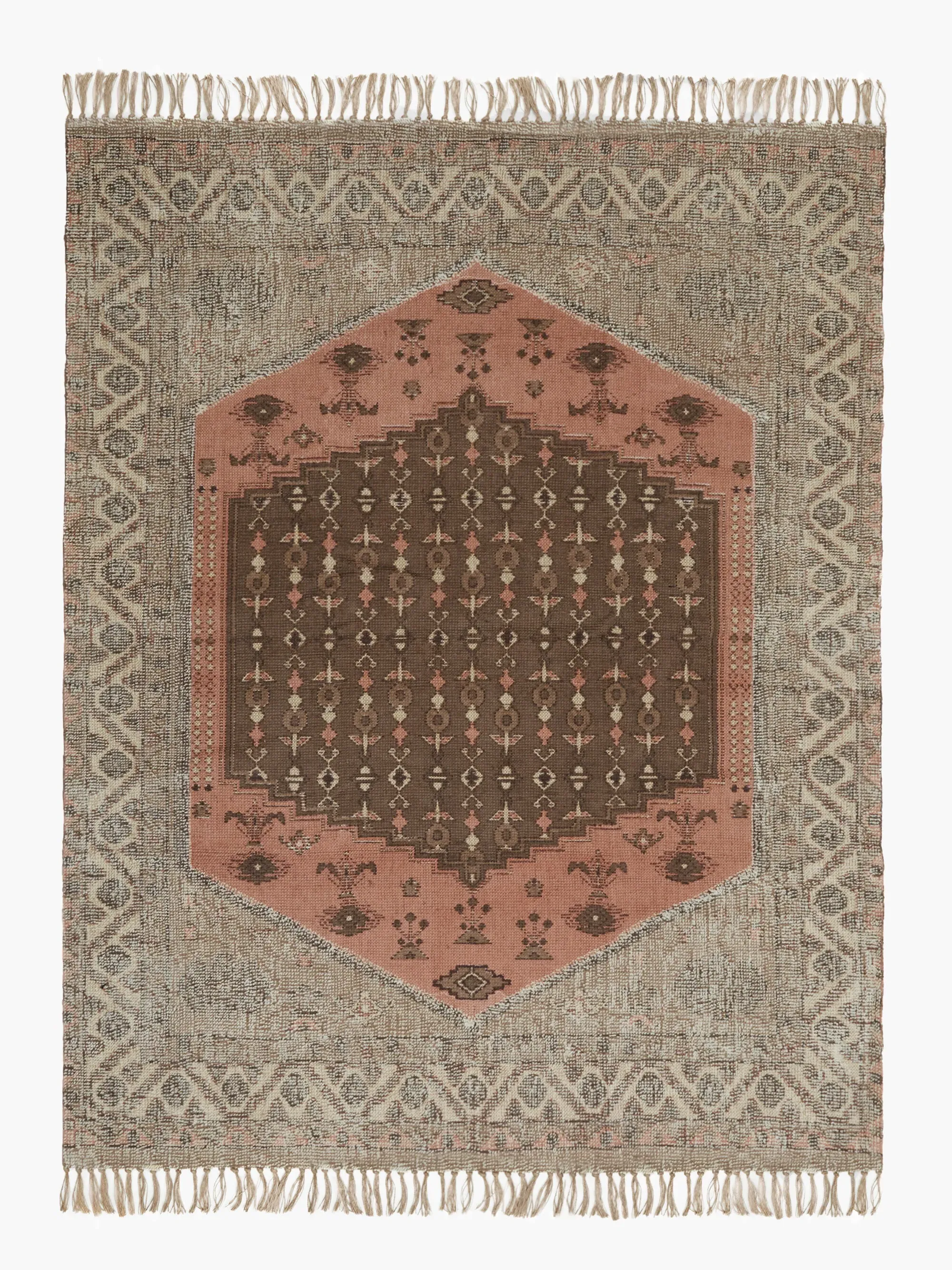Halkon Rug - Pink, Cotton image