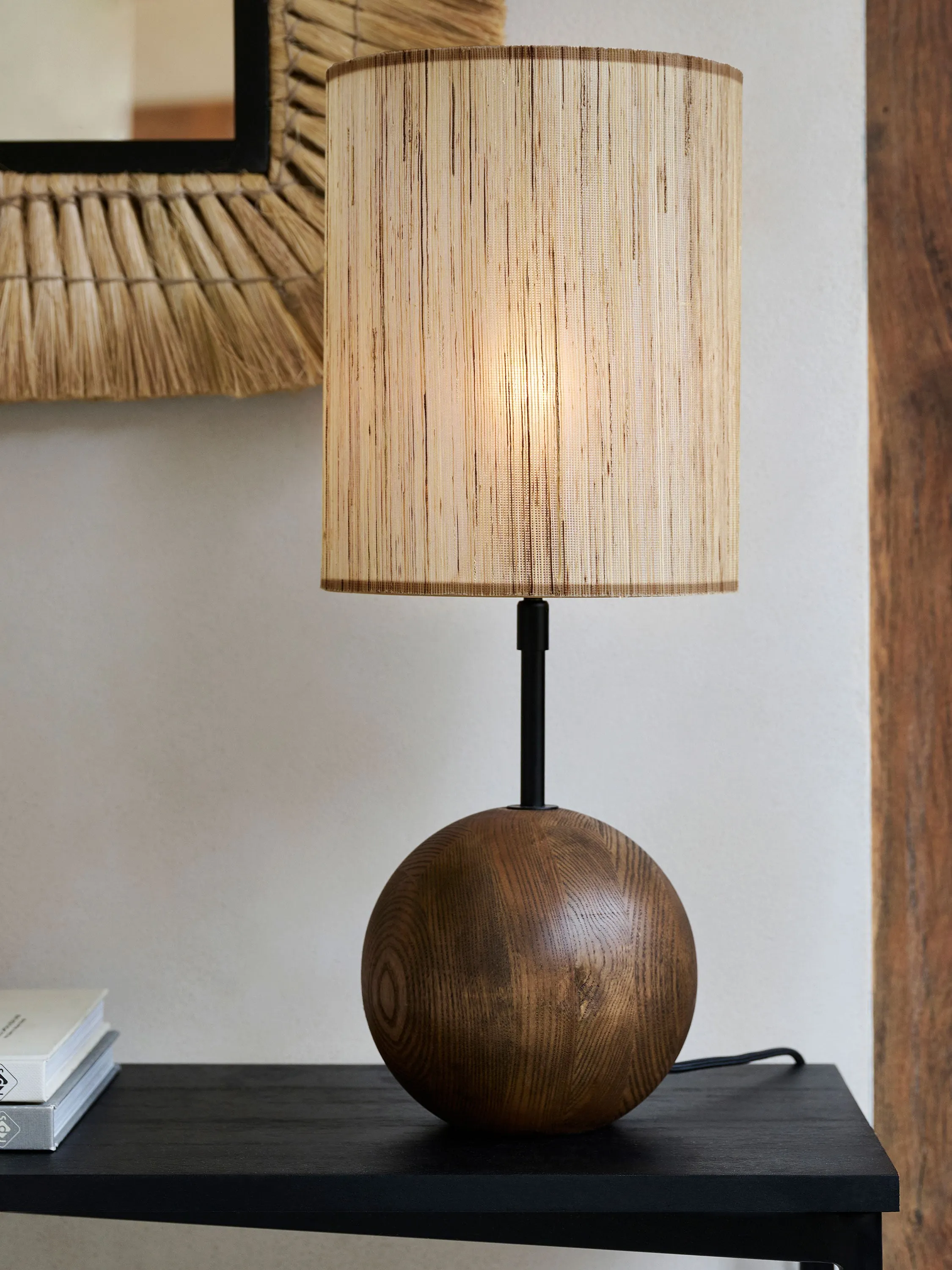 Kinsha Table Lamp - Brown, Wood image