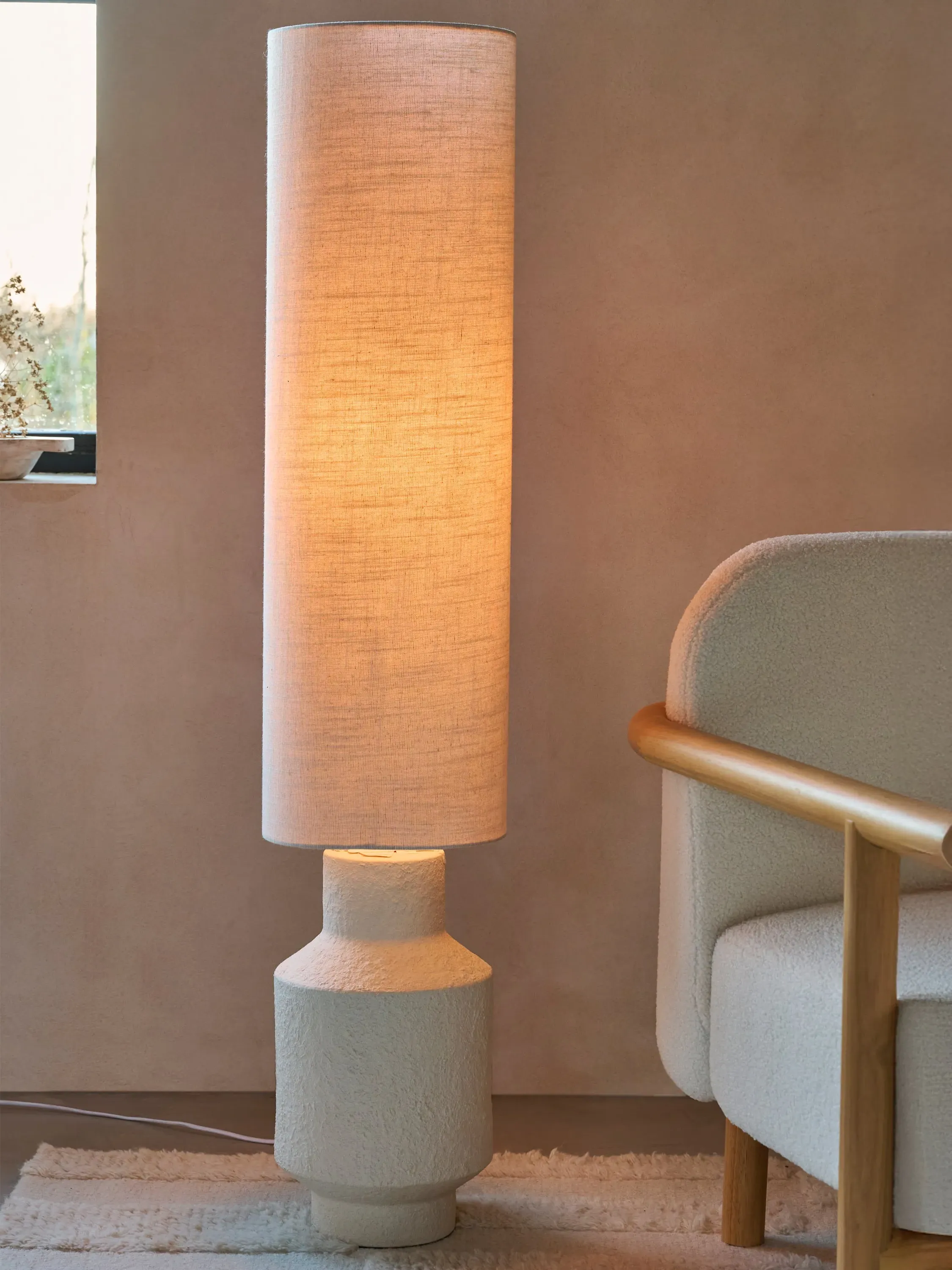 Lamu Floor Lamp - Cream image