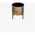 Molten Copper Round Desktop Planter - Bronze