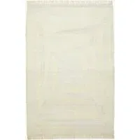 Pampas Rug with Tassels - White, Wool