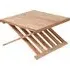 Parallel Folding Coffee Table - Natural Wood