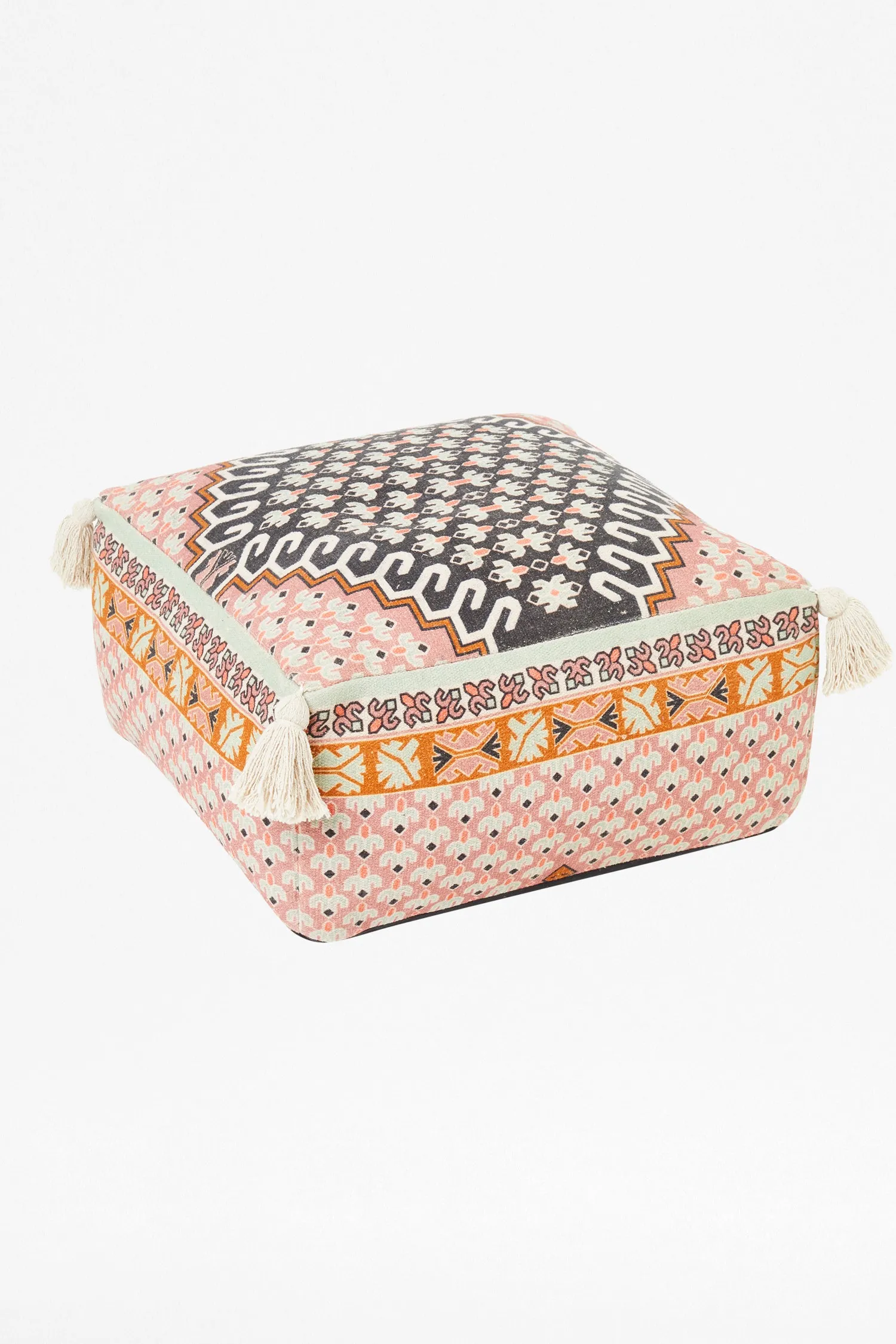 Poppy Field Pouffe - Pink image