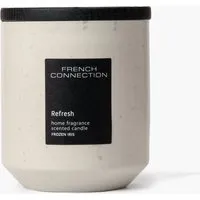 Sanctuary Refresh Candle 224g - White, Stone