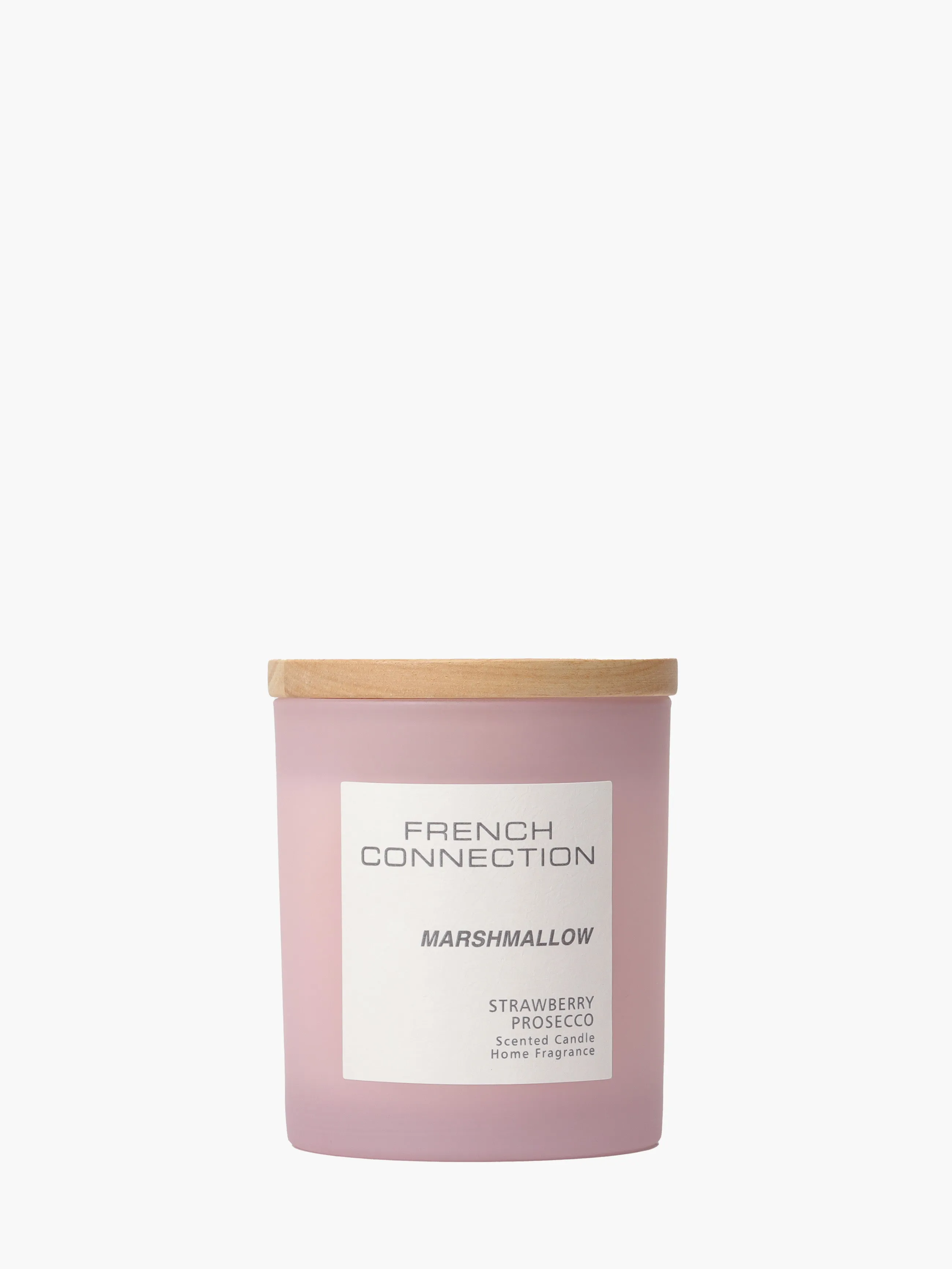 Serenity Marshmallow Scented Candle - Natural Pink product