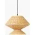 Seville Pendant Ceiling Light - Brown, Rattan