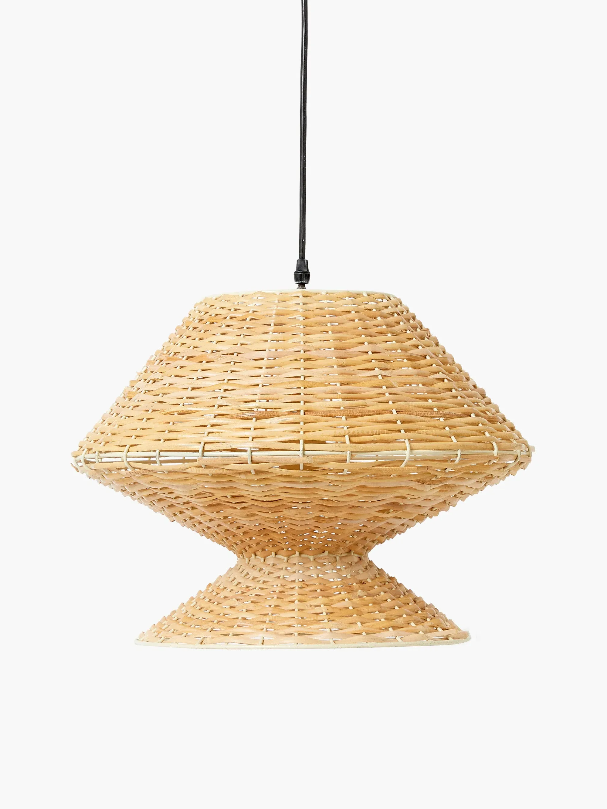 Seville Pendant Ceiling Light - Brown, Rattan image