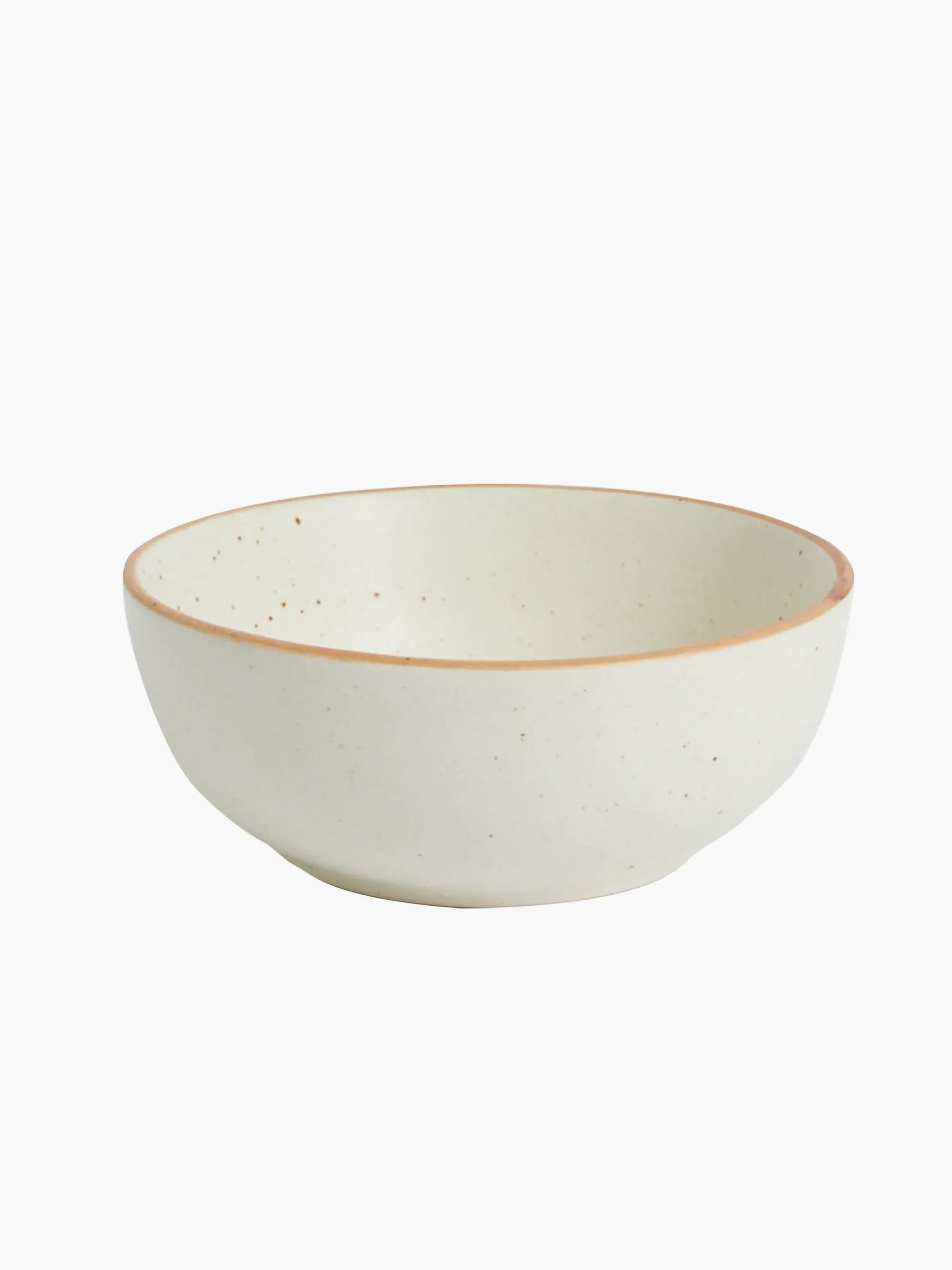 Shoreline Round Coupe Bowl - Natural, Ceramic image