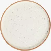 Shoreline Round Side Plate - White, Ceramic