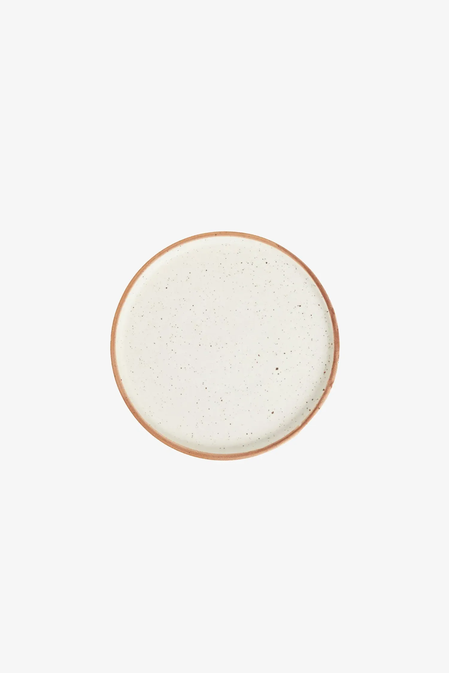 Shoreline Round Side Plate - White, Ceramic