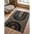 Swati Large Jute Rug - Black