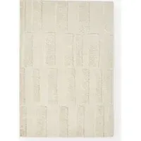 Watamu Wool Tufted Rug - Cream