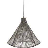 Wire Ceiling Light - Black