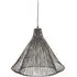 Wire Ceiling Light - Black