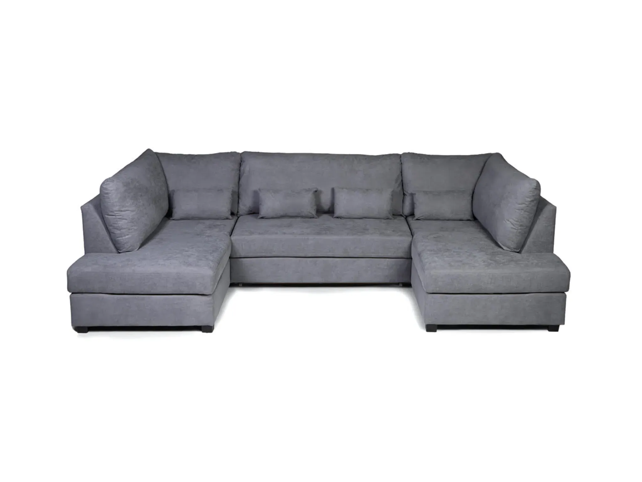 U-Shaped Sofa Bed with Storage - Kensington Fabric image