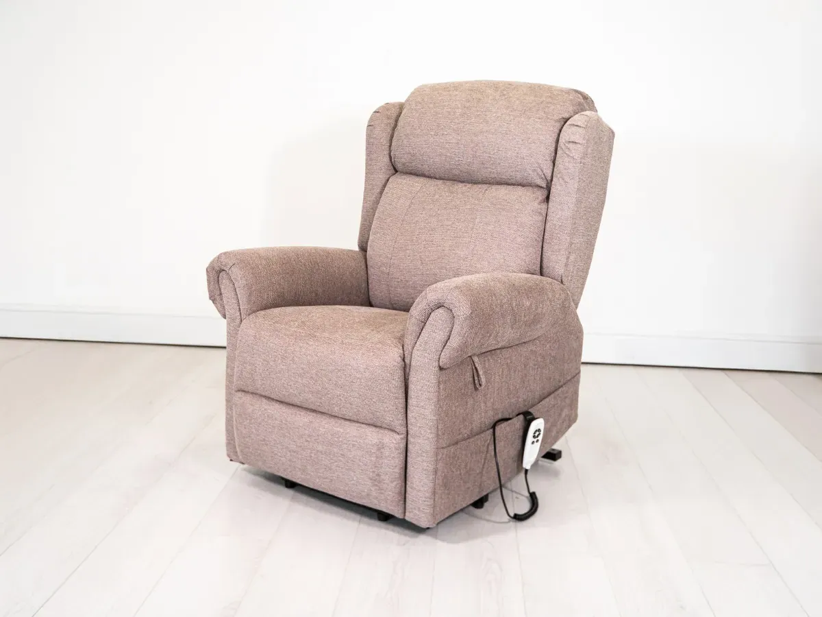 Electric Reclining Chair with Dual Motor - Fabric image