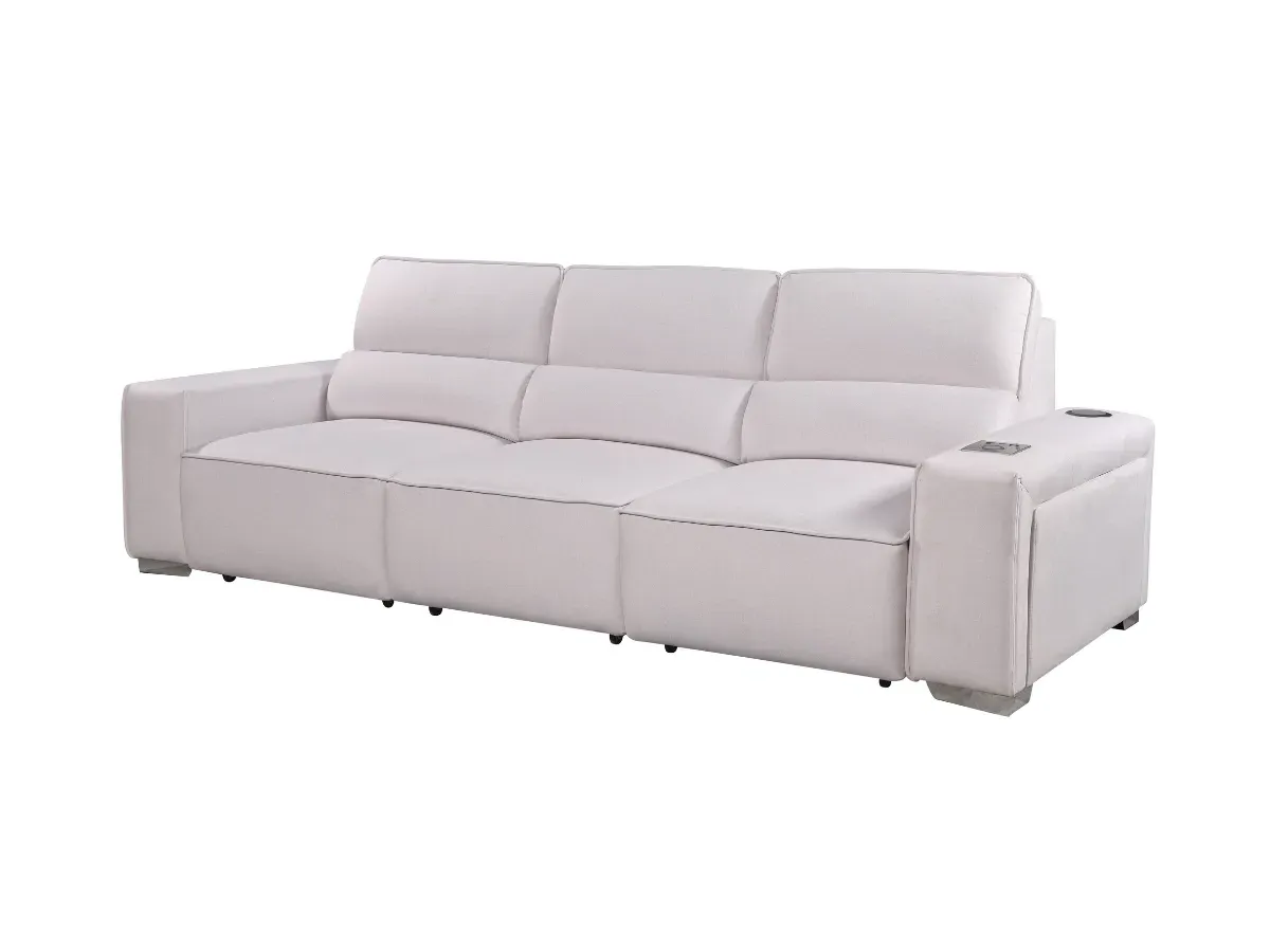 Electric Sofa Bed with Storage - Chenille image