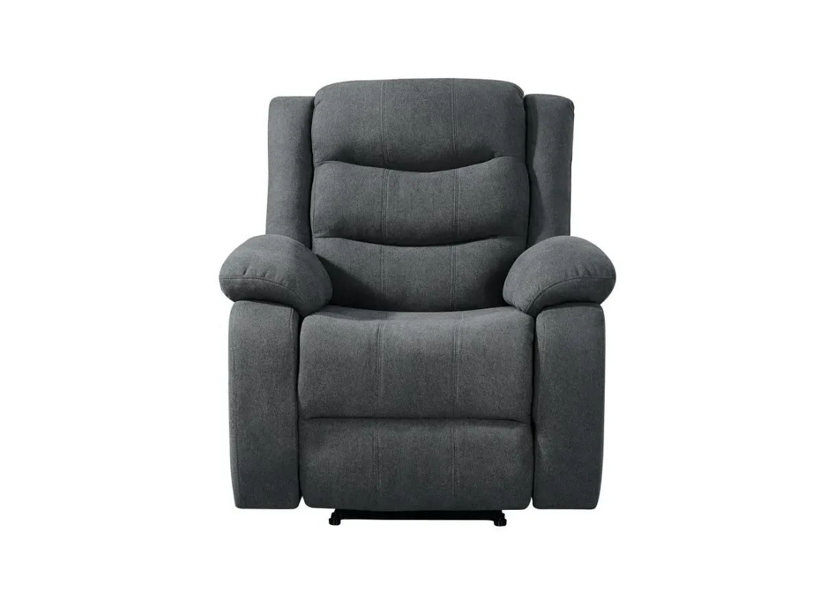 Recliner Armchair with Manual Function - Grey image