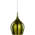 26cm Bell Pendant Light - Green, Aluminium
