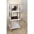 4 Tier Display Stand - White, MDF