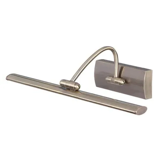 51 LED Picture Light with Adjustable Head - Antique Brass image