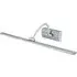 81 LED Picture Light with Adjustable Head - Satin Silver