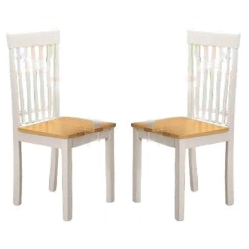 Aalto Dining Chairs Pair - White Oak