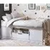 Abana Low Sleeper Bed with Storage - White