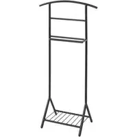 Abbeville Valet Stand - Black, Metal