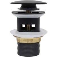 Abbotsford Slotted Pop-Up Basin Waste - Black alternate view