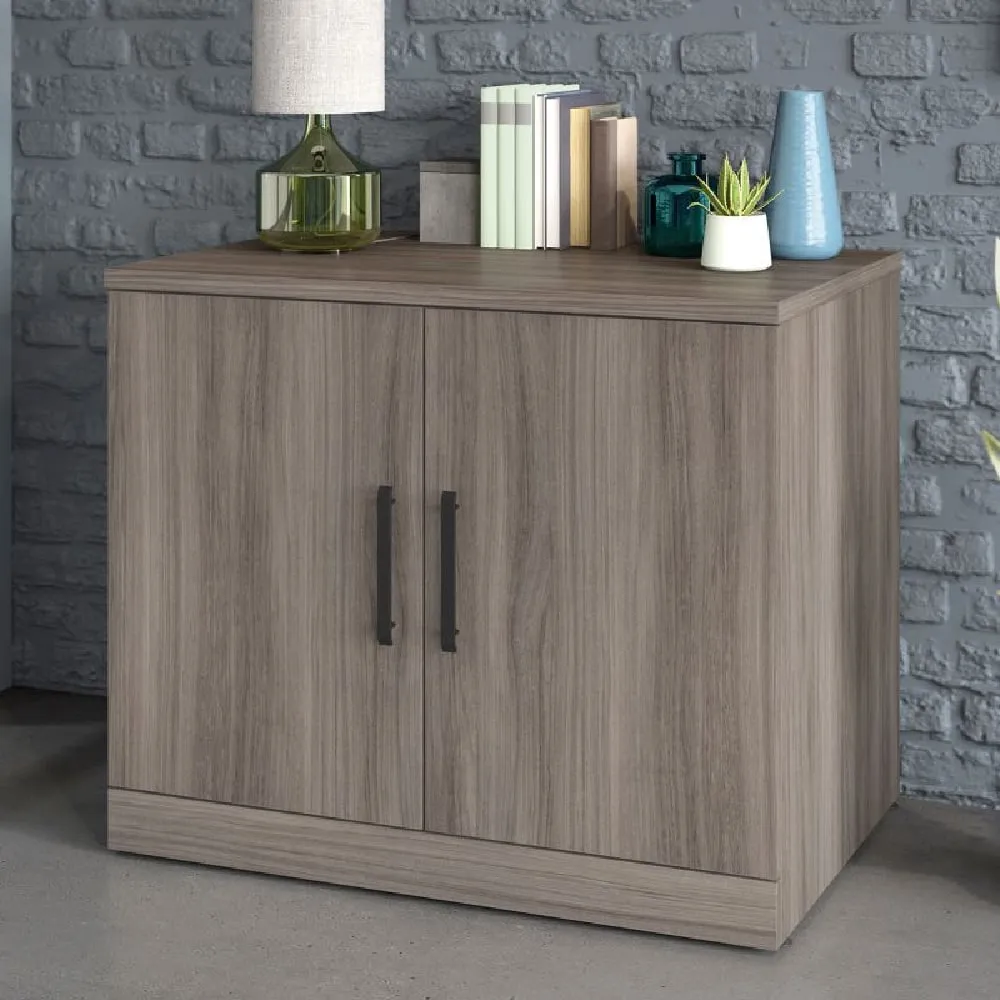 Aberdare 2 Door Office Cabinet - Hudson Elm