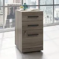 Aberdare 3 Drawer Mobile Pedestal - Hudson Elm