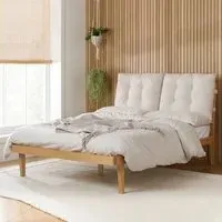 Abingdon King Size Bed Frame - Oak