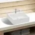 Abingdon Square Countertop Basin Without Waste 380mm - White