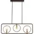 Abita 3 Bulbs Pendant Light - Black