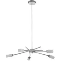 Abita 5 Bulbs Pendant Light - Silver