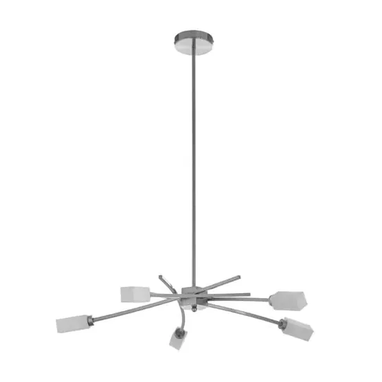 Abita 5 Bulbs Pendant Light - Silver image