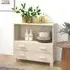 Abril Sideboard with 2 Drawers - Honey Brown, Pinewood
