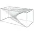Absecon Coffee Table - Clear, Glass