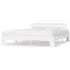 Absecon King Size Bed Frame - White, Wood