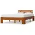Absecon Small Double Bed Frame - Honey Brown, Wood