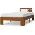 Absecon Small Single Bed Frame - Honey Brown, Wood