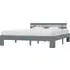 Absecon Super King Size Bed Frame - Grey, Wood