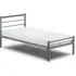 Accalia Single Bed Frame - Aluminium, Metal
