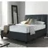 Accord King Size Ottoman Bed with Storage - Slate, Fabric