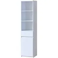 Accord Tall Storage Cabinet - Arctic White