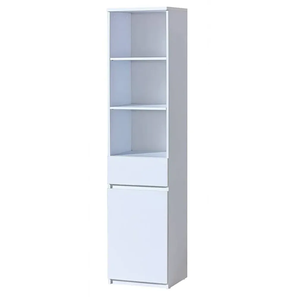 Accord Tall Storage Cabinet - Arctic White image